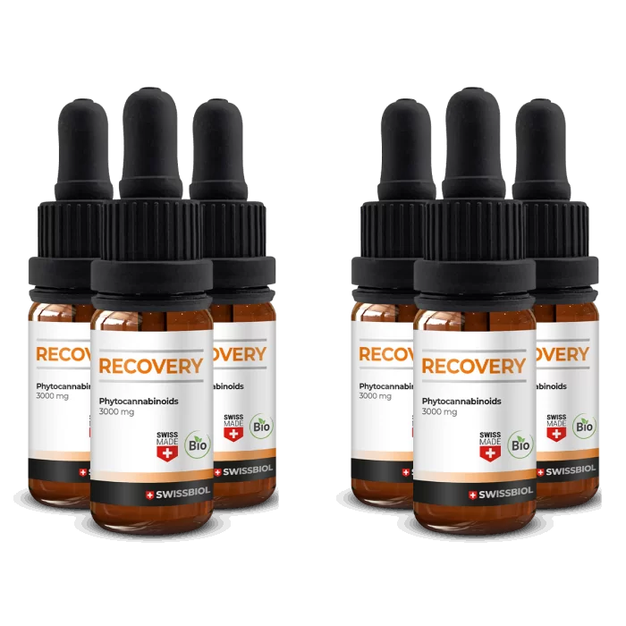 CBD POUR LA RÉCUPÉRATION SPORTIVE - HUILE CBD RECOVERY 10ML