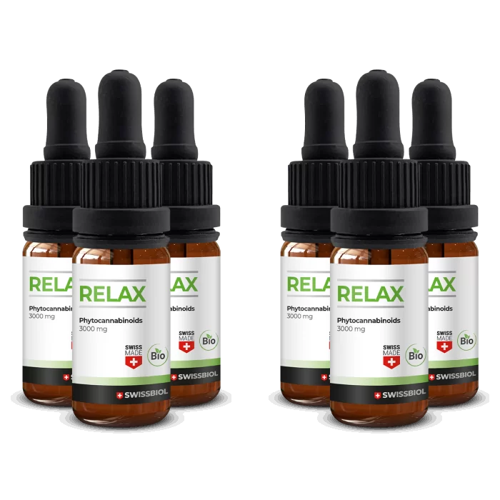 CBD FOR STRESS & ANXIETY - CBD RELAX OIL 10ML